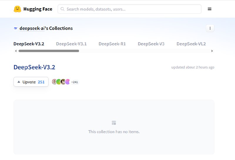 【国庆前发布？DeepSeek V3.2惊现HuggingFace】据网友发现，DeepSeek已经将 v3.2-base 已上传至DeepSeek的HuggingFace官方页面，模型文件正在上传中，不过目前已下线